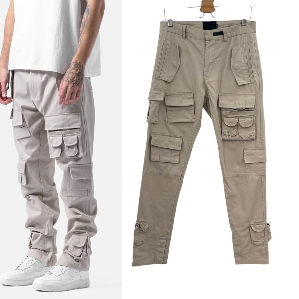 BlackTailor X100 Cargo Pants Cotton Khaki Tan Beige Size‎ 26